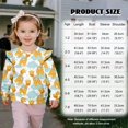 thumbnail image 7 of Uorisanigo Toddler Baby Girl Sweatshirt Ruffle Shoulder Kawaii Giraffe Pullover Sweatshirts Novelty Pullover Hoodies Age 4-5 Casual Hoodies Crew Neck Blouse, 7 of 7