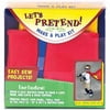 Fabric Editions Let's Pretend Cape Kit-Red