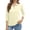 Beige, variant on Women's Polo Shirts 3/4 Length Sleeve Slim Polo T-Shirt Lightweight Collared Top Athletic Summer Spring T-Shirt,Mint Green(S)