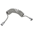 thumbnail image 3 of WinWay Flexible Shower Hose Spring Extension Hand Sprayer Pipe Connector Spring Tube Bathroom Toilet Bidet Accessories,Gray 2M, 3 of 10