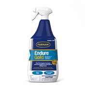 Farnam Endure Gold Equine Fly Spray, Long-Lasting Control, 1 Quart