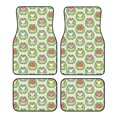 thumbnail image 1 of Balery Cute Chubby Frog Juego de 4 Alfombrillas para Auto, Revestimientos de Caucho Resistente, Diseño Antideslizante, 1 of 7