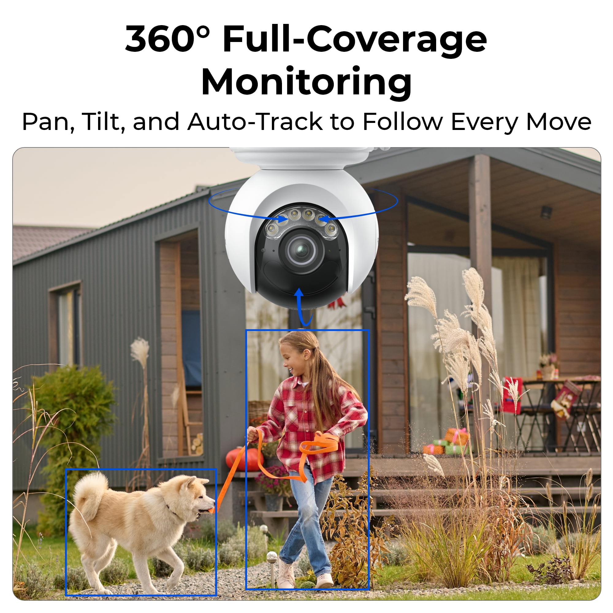 Reolink Altas PT Ultra 4K Color Night 360° PT Auto-Tracking Smart Detection Security Outdoor Camera