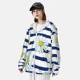 thumbnail image 3 of Lsque Daisy Striped Nautical UPF 50+ Lightweight Sun Protection Men's Women's Long Sleeve Shirt, Hoodie Performance -XX-Large, 3 of 9