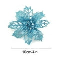 thumbnail image 3 of CNKOO Christmas Tree Ornaments Christmas Simulation Flower Ornament 5Pcs, 3 of 3
