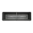 thumbnail image 5 of Bloem 18-in Wide Dura Cotta Resin Window Box Planter - Charcoal Gray, 5 of 5