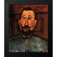 thumbnail image 2 of Modigliani, Amedeo 15x18 Black Modern Framed Museum Art Print Titled - Doctor Devaraigne, 2 of 5