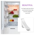 thumbnail image 2 of SHISUYAN 8Pcs Freezer Shelf Clips Refrigerator Support Hooks Cooler Shelf Brace Freezer Clips (Aluminium Size 4), 2 of 8
