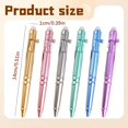 thumbnail image 2 of Retractable Erasable Gel Pens, 0.5mm Point Smooth Writing Erasable Ink Pens For Note Taking Marking Planner Puzzles, 3ml (Green, 14*1CM), 2 of 7
