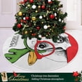 thumbnail image 6 of FMSHPON Christmas Dog Basset Hound Xmas Christmas Tree Skirt Stand Mat for Holiday Party Decoration Indoor Outdoor 36 inches, 6 of 6