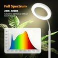 thumbnail image 3 of Lampe de Croissance pour Plantes avec Lumières de Croissance pour Plantes d'Intérieur, Lampe sur Pied à Spectre Complet à DEL avec Support à Hauteur Réglable, Minuterie Automatique //H Luminosité Réglable pour Petites, Grandes et Hautes Plantes Gr, 3 of 8