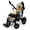 Coffee, variant on Only 49 lbs Electric Wheelchair, 20" Seat Width, 330 lbs Capacity, 19 Miles Range, Electric Wheelchairs for Adults, US Based Support, Remote Controlled Wheel Chair, IQ-9000 by Majestic