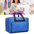 thumbnail image 4 of Langgg Multi-Function Sewing Machine Storage Bag Dust Cover Sewing Machine Handbag Handbag Holder Storage Pocket Sewing Blue, 4 of 8