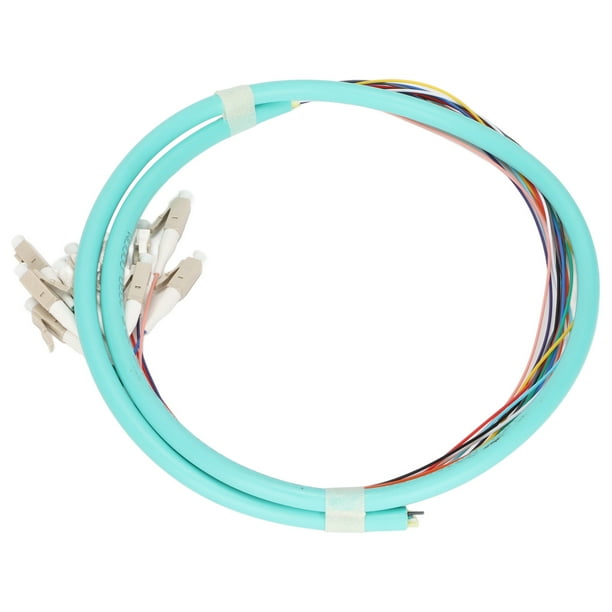 Cable de fibra óptica,Cable de fibra óptica 12 Cable de conexión de fibra óptica con coleta de fibra óptica diseñado para profesionales