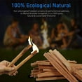 thumbnail image 3 of Eco-Stix Fatwood Fire Starter Kindling Firewood Sticks Bulk Packaged Firestarters 100% All Natural Resin Ocote 5LB, 3 of 7