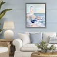 thumbnail image 3 of Stupell Industries Tropical Coastal Lighthouse in Pastels Gray Floating Frame Canvas Art, 25 x 31, by Creative Studio, 3 of 8
