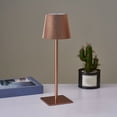 thumbnail image 4 of Lámpara De Mesa LED De Funcionamiento De Baterías, Sin Parpadeo, Una Lámpara De Escritorio Inalámbrica Recargable Portátil Con 3 Colores Control Táctil Para Barras De, 4 of 7