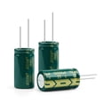 thumbnail image 2 of 50-100Pcs Aluminum Electrolytic Capacitor High Frequency Low ESR 25V 47UF 100UF 220UF 330UF 470UF 680UF 1000UF 2200UF
--------
,Long Lasting, 2 of 6