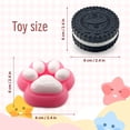 thumbnail image 5 of CEREECOO Taba Squishy Toys, Fufu Soft Squishy Sensory Fidget Squeeze Toy, Cute Animal Stress Relief Gifts for Kids Adults, 5 of 8