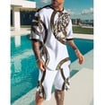 thumbnail image 3 of Nuevos Pantalones Cortos De Playa Con Estampado De Calaveras, 3 of 7