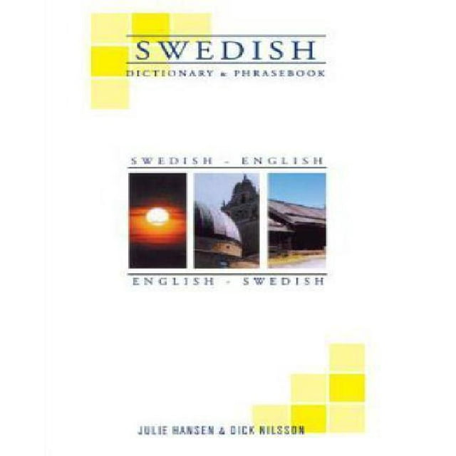Swedish-English/English-Swedish Dictionary & Phrasebook (Hippocrene Dictionary & Phrasebooks)