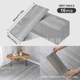 thumbnail image 1 of 32pcs Wood Grain Wallpaper: Self-Adhesive Pvc Peel And Stick Wall Tiles Stickers For Kitchen & Bathroom - 45x15cm Waterproof Wall Decals, 1 of 3