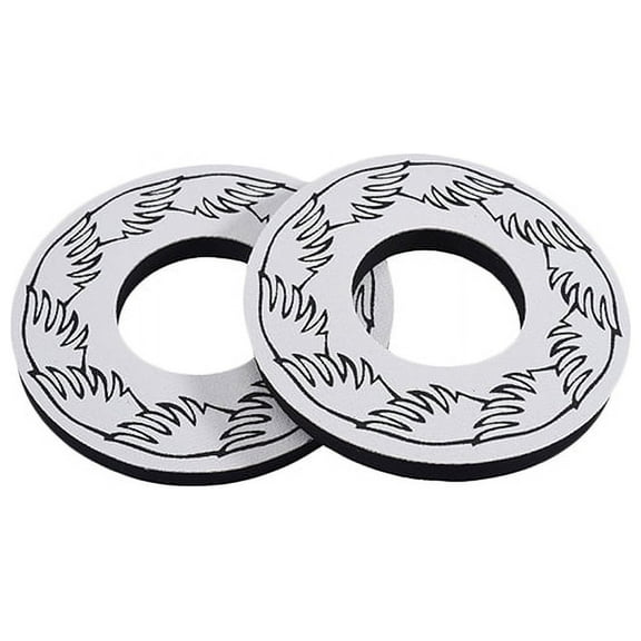 SE Bikes Donuts Wing Grips White
