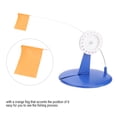 thumbnail image 1 of Ice Fishing Rod, Metal Pole Orange Flag Angler Ice Fishing Tip Tip Up Compact Flag Tackle Accessory, 1 of 8