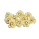 thumbnail image 1 of Nvzi 20 piezas de cabezas de flores de rosas artificiales, cabezas de flores de rosas artificiales de seda de 1,5 "-Amarillo, 1 of 5