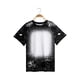 thumbnail image 2 of Gibobby Blusa Termica Camiseta de manga corta con estampado de primavera y verano para niñas pequeñas （Negro， 12-13 Años), 2 of 3