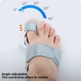 thumbnail image 3 of sunsanly Bunion Corrector for Women Men Adjustable Bunion Splint with Non-Slip Strap Big Toe Separator Pain Relief Splints Hammer Toe Straightener, 3 of 7
