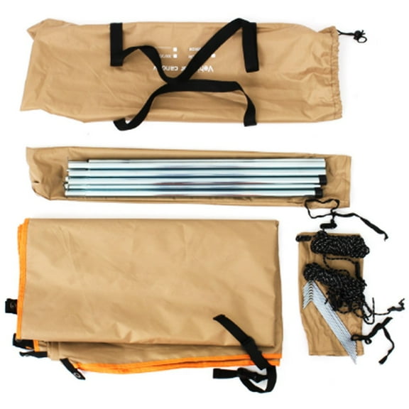 Khaki Universal Awning Sun Canopy Sunshade For Motorhome Van Campervan Suv