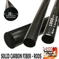 thumbnail image 6 of 1 Piece - 10mm x 1000mm Carbon Fiber RODS - Solid Pultruded Round Rods. Super High Strength for RC Hobbies, Drones, Special Projects, 6 of 6