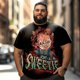 thumbnail image 2 of playera grande y alto para hombre big and tall men t shirt camisas playeras manga corta 5XL 3DTS10093, 2 of 7