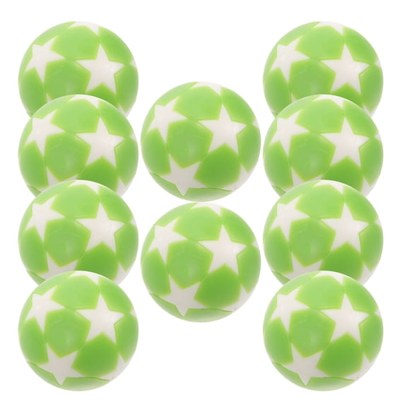 unbranded 10pcs Tabletop Game Soccer Colorful Balls Replacement 32mm Recreation Balls
