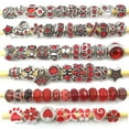 thumbnail image 3 of European Craft Beads Large Hole Glass Spacer Beads Rhinestones European Lamp Beads Diy Bracelet Jewelry Craft Making, 3 of 19