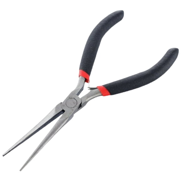 Extra Long Needle Nose Pliers, Precision Wire Pliers Repair Tool, Flush Cutting & Wire Stripper Pliers, Hand Tool for Jewelry Making and Electronics