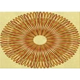 thumbnail image 1 of Ahgly Company Machine Washable Indoor Rectangle Transitional Mahogany Brown Area Rugs, 2' x 4', 1 of 7