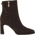 thumbnail image 6 of Sam Edelman Irie Chocolate Brown Squared Toe Block Heeled Fashion Ankle Booties (Chocolate Brown, 9), 6 of 6