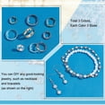 thumbnail image 4 of PH Circle Bead Frame 18K 24K Gold 54pcs 3 Sizes Two Hole Frame Spacer Beads 8/10/12mm Brass Round Connector Ring for Beading Earring Bracelet Necklace Making Gold/Silver/Rose Gold Gold, 4 of 9