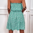 thumbnail image 3 of Vestido De Verano Sin Tirantes, Con Cinturón, Suave, Estampado Floral, Casual, Elegante, Elegante, Para Mujer, Para Fiesta De Verano ANGGREK Otros, 3 of 5