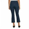 thumbnail image 2 of Chaps Ladies' Mid Rise Crop Kick Jeans, Blue 14/32, 2 of 2