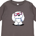 thumbnail image 4 of Inktastic Summertime Maltese Boys or Girls Long Sleeve Toddler T-Shirt, 4 of 5