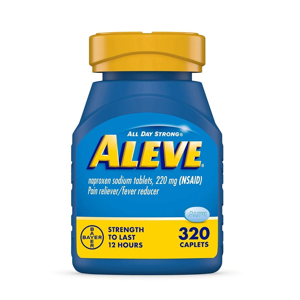 Aleve Naproxen Sodium Caplets All Day Pain Reliever (320 ct.