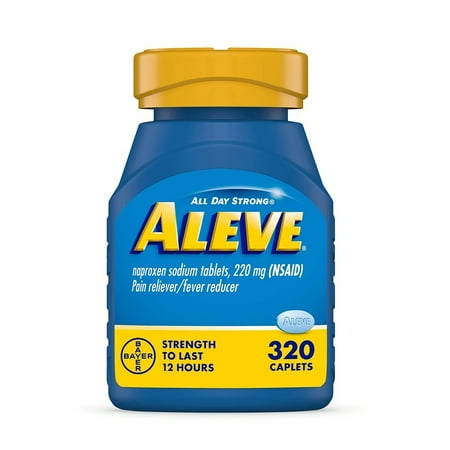 Aleve Naproxen Sodium Caplets All Day Pain Reliever (320 ct.