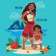 thumbnail image 2 of Girl's Moana 2 Big Sis Little Sis  Graphic T-Shirt, 2 of 4