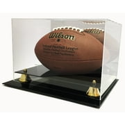 Deluxe Acrylic Football Display Case with Mirror