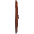 thumbnail image 4 of Ekena Millwork 16 7/8"OD x 1 1/2"P Swindon Ceiling Medallion (Fits Canopies up to 2 7/8"), Hand-Painted Firebrick, 4 of 6