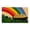 Pot of Gold Glitter, variant on DII Woven Cotton Area Throw Rug, Small Rug, 17x29", Pot of Gold Glitter