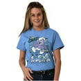 thumbnail image 4 of Purple Smurfs GNAP Manga Cartoon Men's Graphic T Shirt Tees Brisco Brands L, 4 of 6